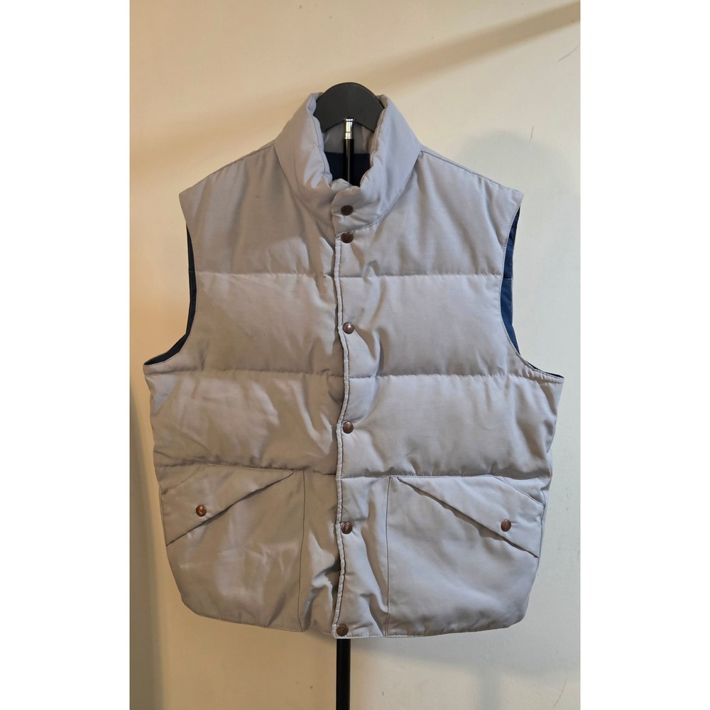 Vintage Penfield Trailwear Puffer Vest Men's Size Large Blue Feather Down